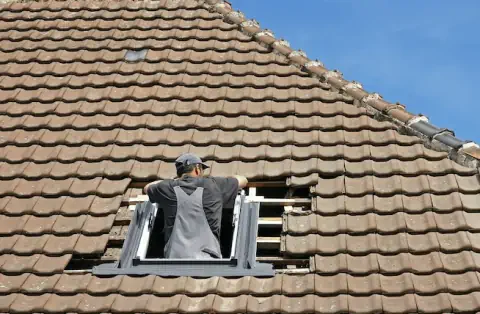 Pose de velux - Fox-Amphoux